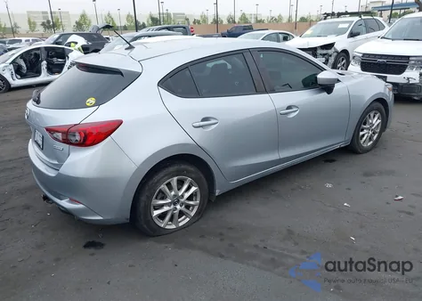 2017 Mazda Mazda3 Sport из США, поврежденный, VIN JM1BN1K73H1103011